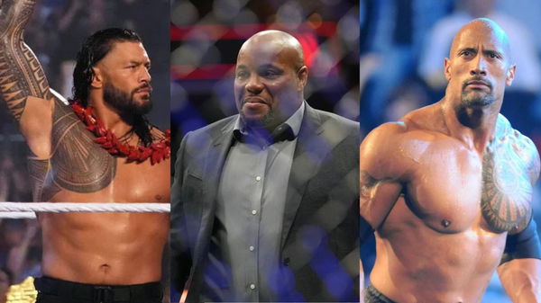 Roman Reigns; Daniel Cormier; Dwayne Johnson