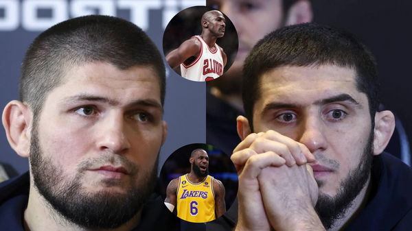 Khabib Nurmagomedov; Michael Jordan; LeBron James; Islam Makhachev