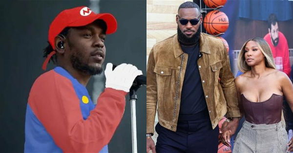 Kendrick Lamar, LeBron James, Savannah James