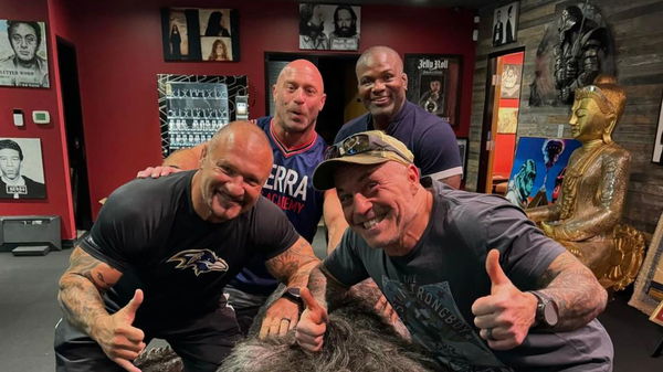 Joe Rogan; Matt Serra; Din Thomas; John Rallo