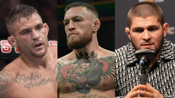 Dustin Poirier; Conor McGregor; Khabib Nurmagomedov