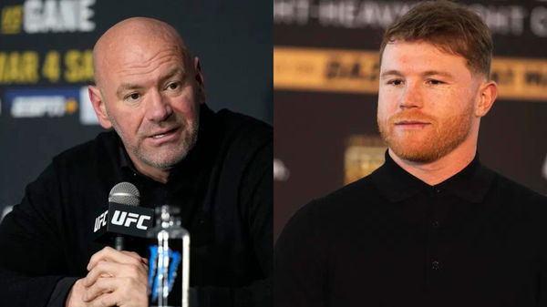 Dana White; Canelo Alvarez