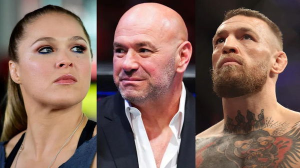 Ronda Rousey; Conor McGregor; Dana White