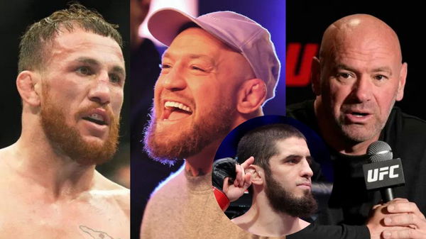 Merab Dvalishvili; Conor Mcgregor; Dana White; Islam Makhachev