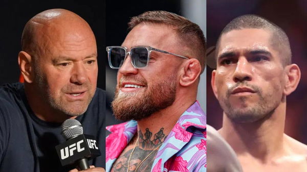 Dana White; Conor McGregor; Alex Pereira