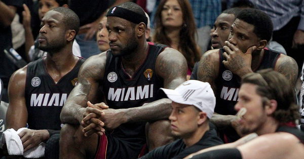 LeBron James and Mike Miller