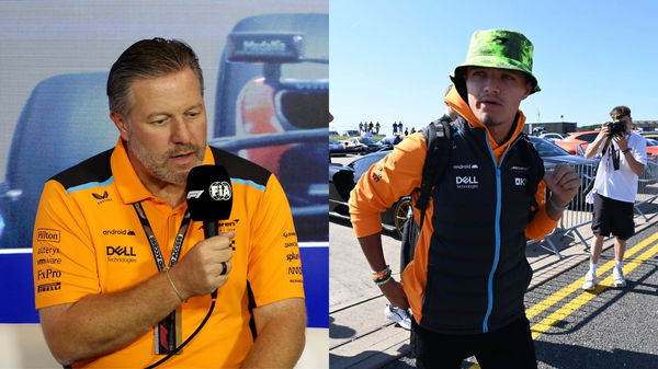 Zak Brown (L) &#038; Lando Norris (R)