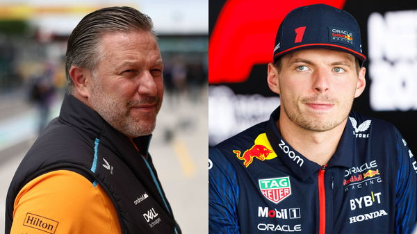 Zak Brown &#038; Max Verstappen