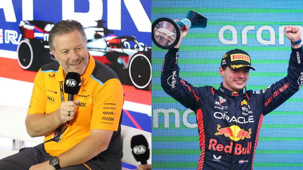 Zak Brown &#038; Max Verstappen