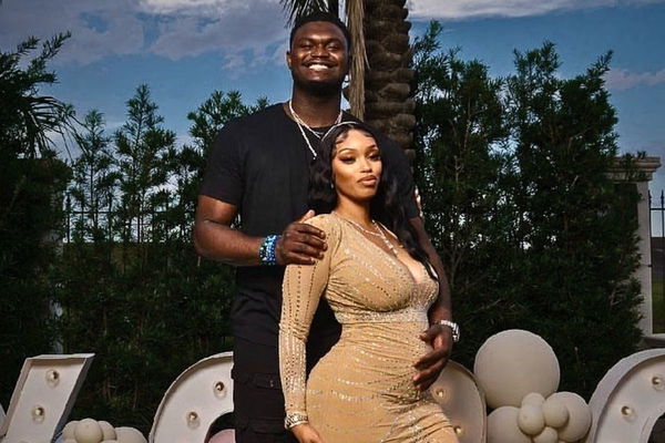 Zion Williamson and Akheena Johnson