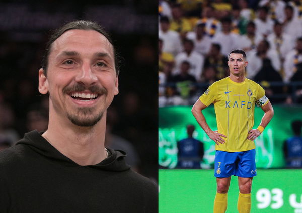 Zlatan Ibrahimovic and Cristiano Ronaldo