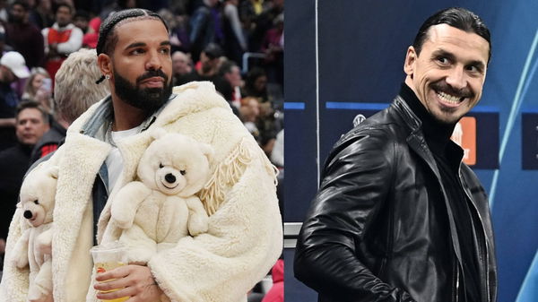 Zlatan Ibrahimovic and Drake