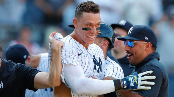 aaron judge smiling