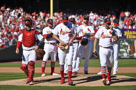 MLB, Baseball Herren, USA Pittsburgh Pirates at St. Louis Cardinals Oct 2, 2022; St. Louis, Missouri, USA; St. Louis Ca
