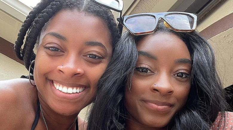 All About Simone Biles' Sister, Adria Biles