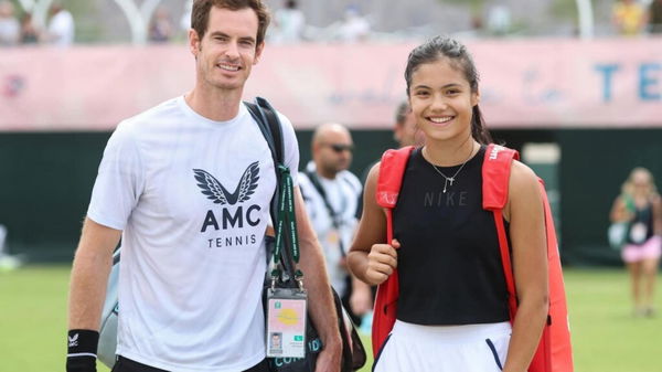 Andy Murray and Emma Raducanu