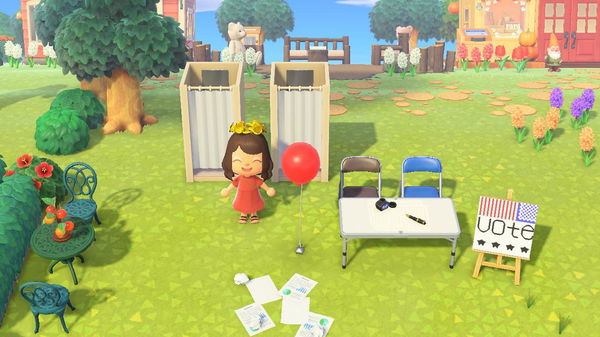 animal crossing: new horizons voting