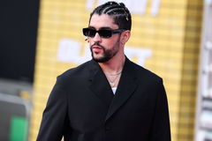 Los Angeles Premiere Of Sony Pictures Bullet Train &#8211; Arrivals Puerto Rican rapper Bad Bunny (Benito Antonio Martinez Oca