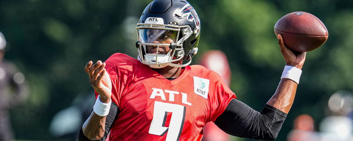 What Led to Falcons Safety Henry Black Being Escorted to the Blue Tent?