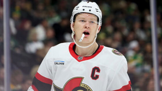 Senators Teammate Claps Back at Toronto Over Brady Tkachuk Treatment