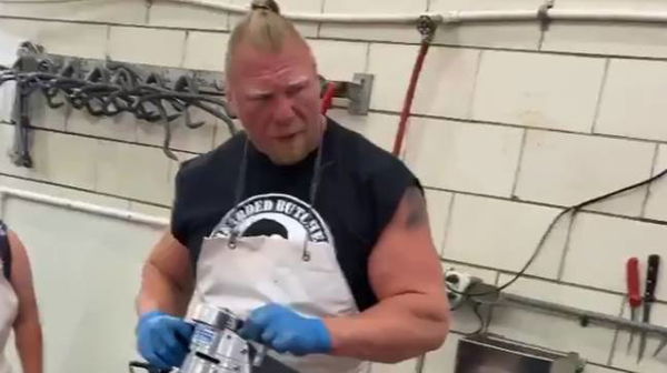 WATCH: Brock Lesnar Makes His Return With a New Look and an Exciting