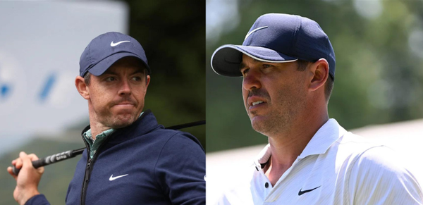 Rory McIlroy and Brooks Koepka Collage