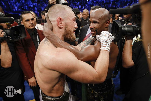 Floyd Mayweather Jr Black and Gold Boxing Shorts — BORIZ