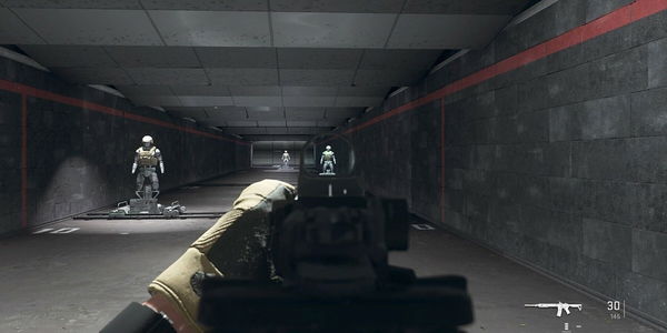 call of duty modern warfare II firing range