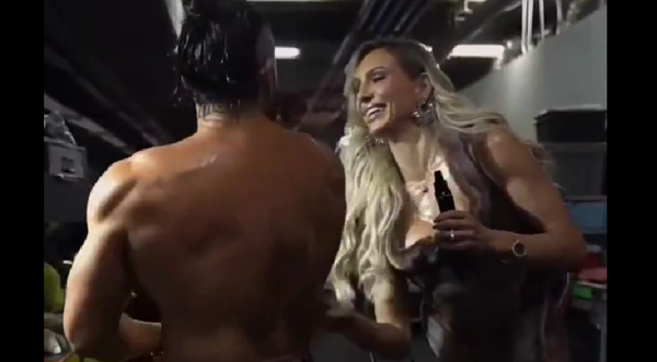 charlotte flair helping her husband