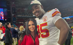 chris jones and gf