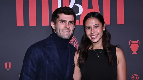 Christian Pulisic and Alexa Melton