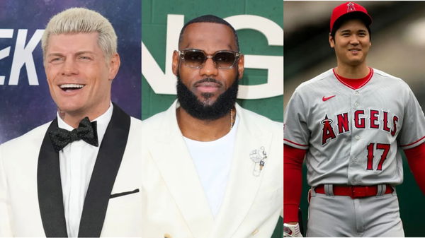 cody rhodes, lebron james and Shohei Ohtani