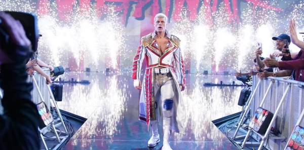 cody rhodes pyro entrance