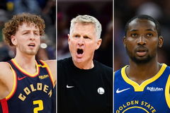 steve kerr jonathan kuminga brandin podziemski