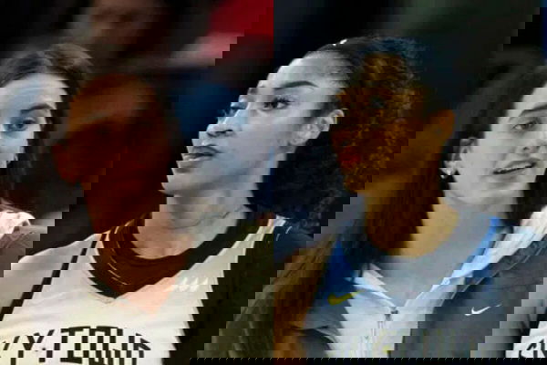 Angel Reese and Caitlin Clark