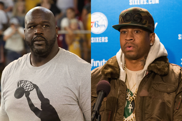 shaq, allen iverson