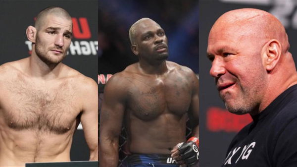 Sean Strickland, Derek Brunson, Dana White