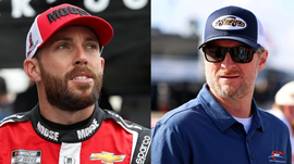 dale jr and ross chastain