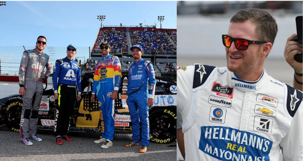 Dale Earnhardt JR and HMS drivers