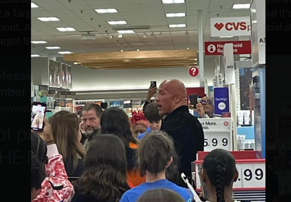 dwayne johnson at Target