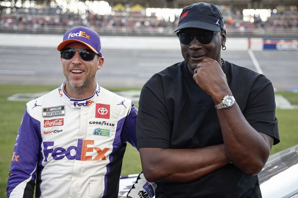 “Make It Real”- The Accidental Headline Hoax That Triggered Michael Jordan & Denny Hamlin’s NASCAR Takeover