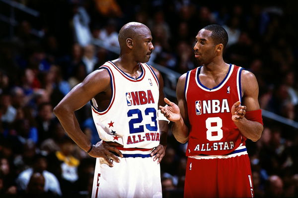 Kobe Bryant and Michael Jordan