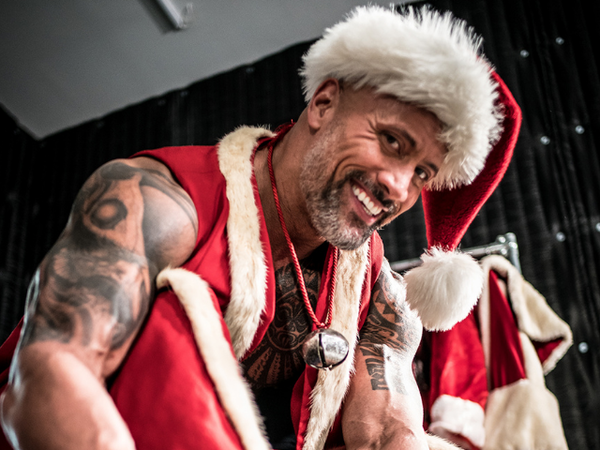 Dwayne 'The Rock' Johnson Becomes Santa Way Ahead of Christmas for Local  Heroes - EssentiallySports