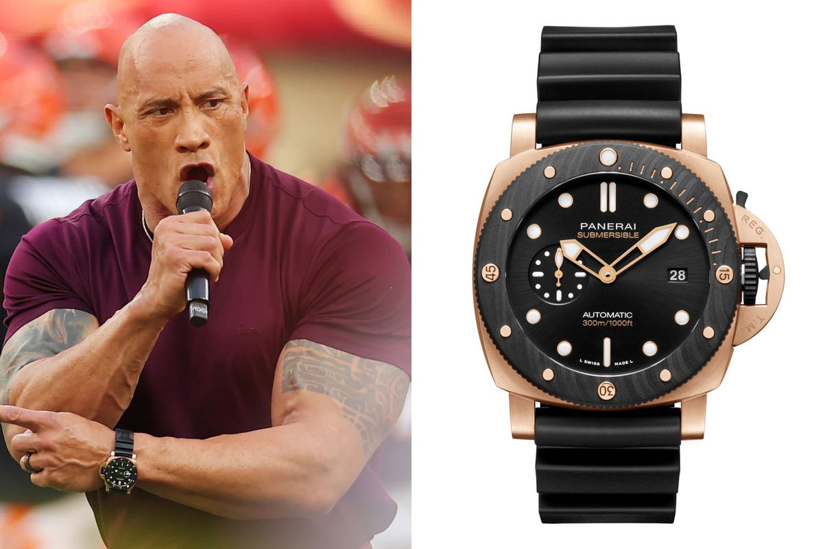 Panerai dwayne johnson hotsell