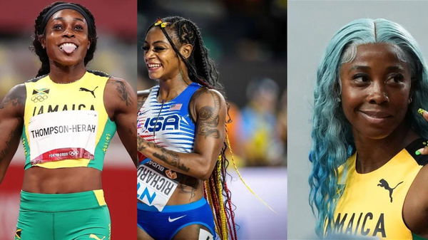 elaine thompson shacarri richardson shelly ann pryce