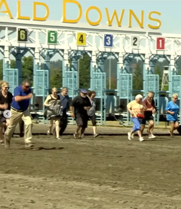 Grandparents Derby at Emerald Downs