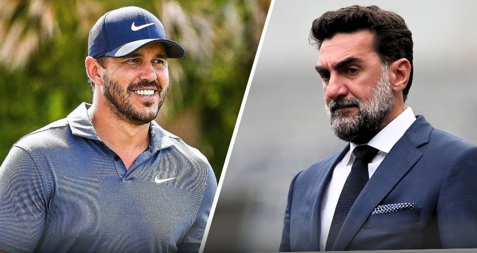 Brooks Koepka and LIV Golf Boss