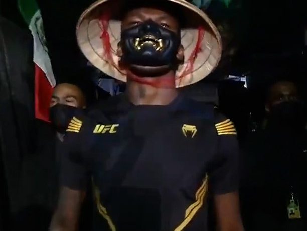 Israel Adesanya Walks Out With Ghost of 