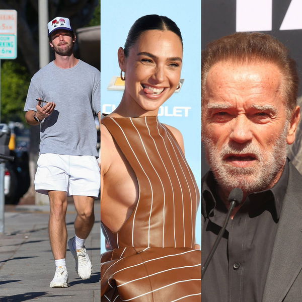 Patrick Schwarzenegger, Gal Gadot, Arnold Schwarzenegger