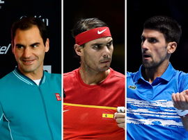 Roger Federer, Rafael Nadal, Novak Djokovic